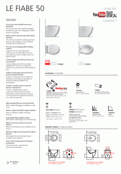 BIDET LE FIABE 50 MONOFORO